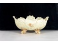 Northwood Custard Glass “Louis XV” Master Berry Bowl