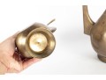 Pair Of Brass Middle Eastern Ewers