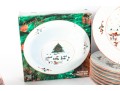 Kopin “Christmas Pleasure” Porcelain Holiday Dinnerware Set