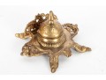 Early 20th Century European Brass Inkwell 