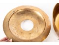 Large Brass Hot Pot With Pierced Base And Decorative Lid