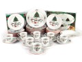 Kopin “Christmas Pleasure” Porcelain Holiday Dinnerware Set