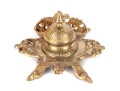 Early 20th Century European Brass Inkwell 