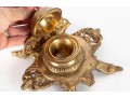 Early 20th Century European Brass Inkwell 