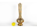 Engraved Indian Ornate Brass Lamp Base