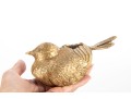 Brass Bird Figurine Paperweight