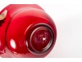 Vintage Ruby Red Hand-Blown Glass Bowl