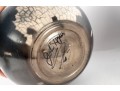 Pair Of Naked Raku Pottery Vases — Signed
