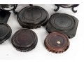 Collection Of Asian Wood Plant Stands (Varying Sizes)