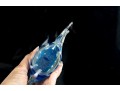 Hand-Blown Glass Angelfish Sculpture 