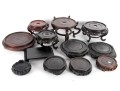 Collection Of Asian Wood Plant Stands (Varying Sizes)
