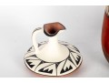 Signed Southwest Pottery Jar & Navajo Pottery Wedding Vase