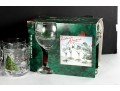 Kopin “Christmas Pleasure” Glassware Set With Wine Glasses