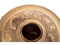 Large Brass Hot Pot With Pierced Base And Decorative Lid