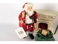 Possible Dreams Clothtique Santa Figurines — “Traditional Santa” & “Santa The Artist”