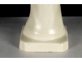 Decorative White Porcelain Madonna — Signed 1964