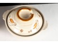 Pair Of Japanese Ceramic Donabe Hot Pots With Lids