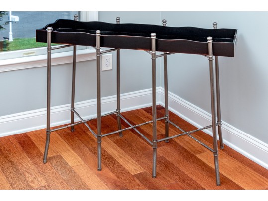 Decorative Tray Top Console