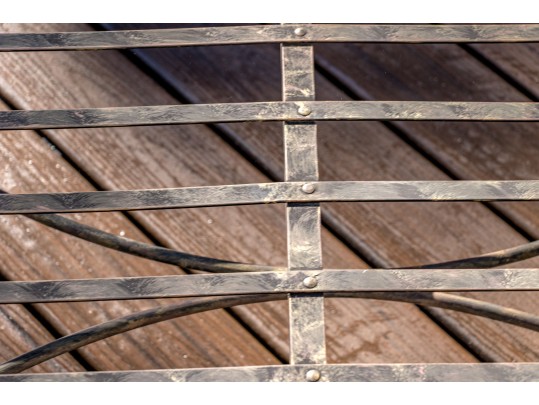 Cast Classics Aluminum Chaise Lounge And End Table