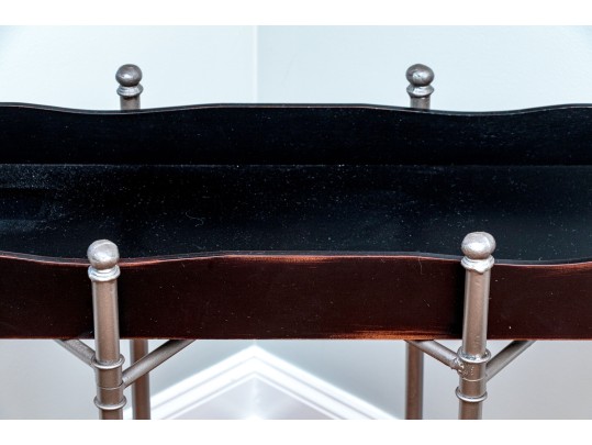 Decorative Tray Top Console