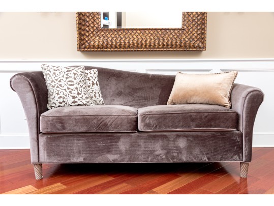 Quality Velvet Settee