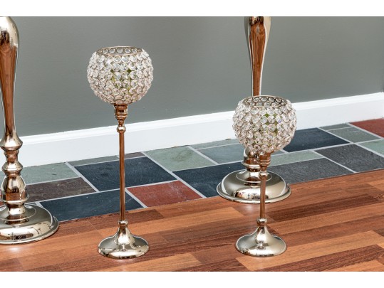 Decorative Collection Of Four Candlestands