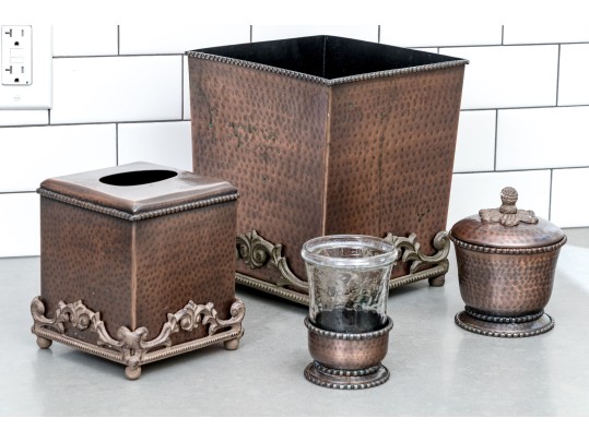 The Gerson Company Four Piece Vanity Set
