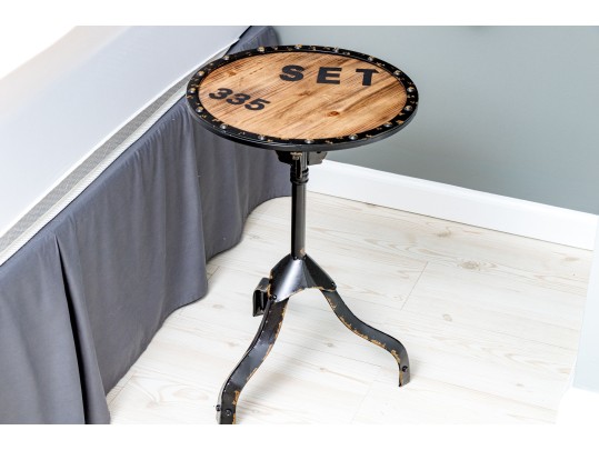 Wall Mounted Headboard, Accent Pedestal Table And Wall Mounted Shelf