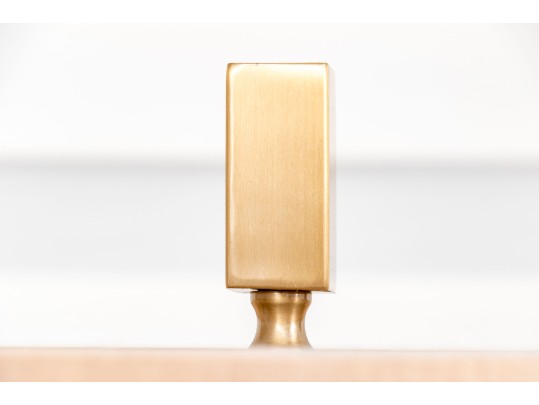 Stylish Pair Of Glass Table Lamps