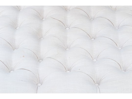 Custom Upholstered Oversized Ottoman