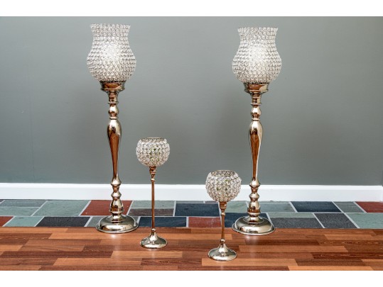 Decorative Collection Of Four Candlestands