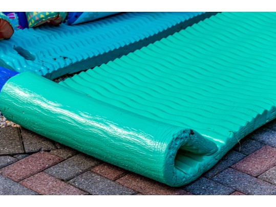 Resin Wicker Pool Caddy, Probably Frontgate 