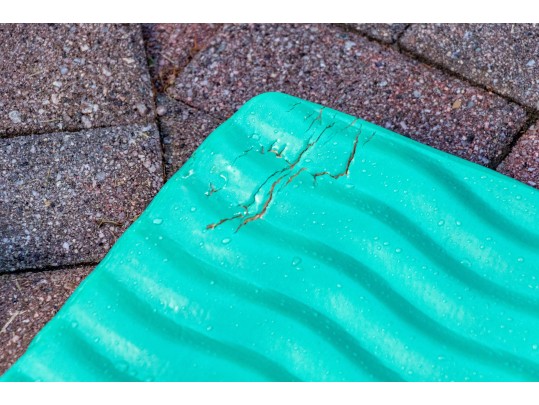 Resin Wicker Pool Caddy, Probably Frontgate 