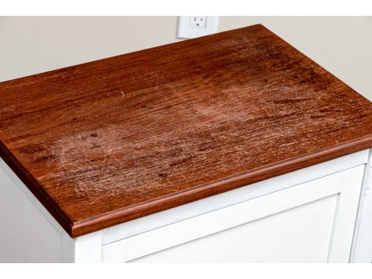 Pair Of Chris Craft Farmhouse Chic Nighstands