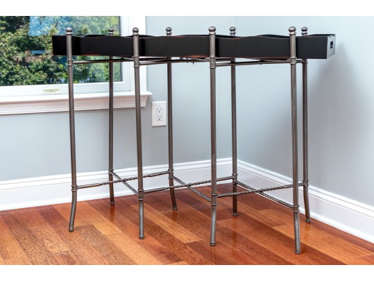 Decorative Tray Top Console