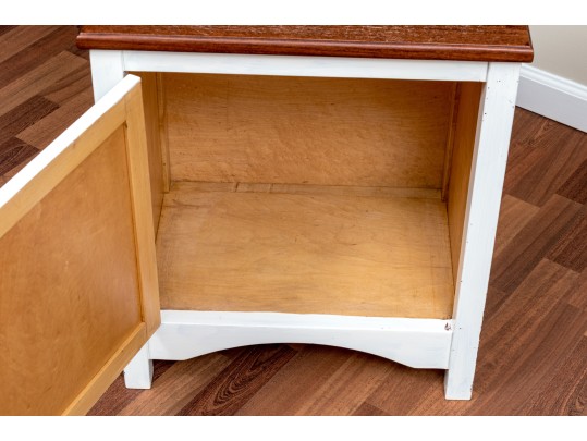 Pair Of Chris Craft Farmhouse Chic Nighstands