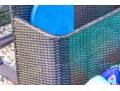 Resin Wicker Pool Caddy, Probably Frontgate 