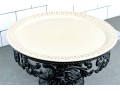 Ornate Cake Display Stand With Glass Cloche