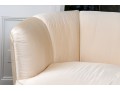 Henredon Custom Silk Upholstered Loveseat Sofa