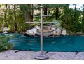 Outdoor Pool Towel Rack, Probably Frontgate