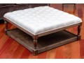Custom Upholstered Oversized Ottoman