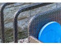 Resin Wicker Pool Caddy, Probably Frontgate 