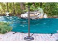 Outdoor Pool Towel Rack, Probably Frontgate
