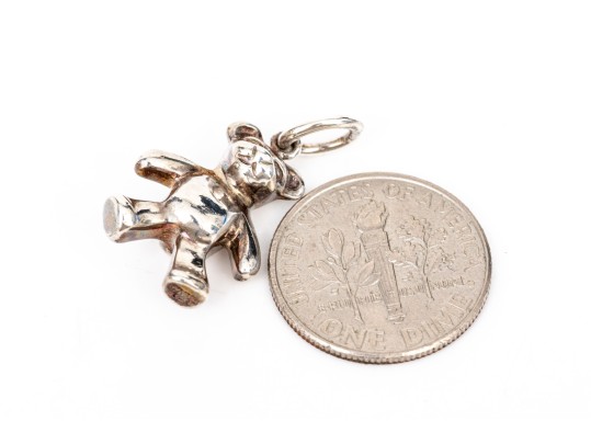 Tiffany & Co. Sterling Silver Teddy Bear Charm