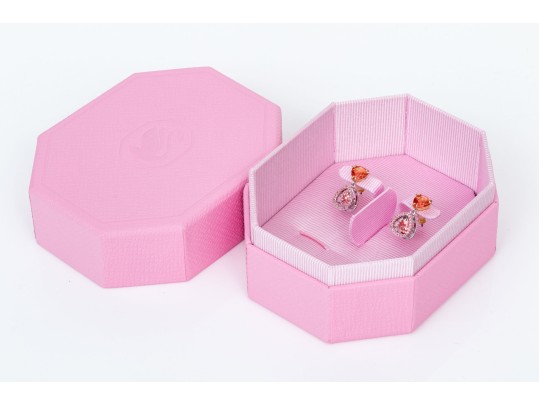 Swarovski Trillion Crystal Halo Drop Pendant Earrings, With Box