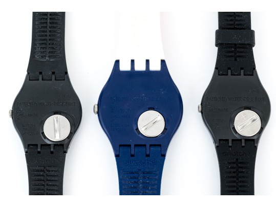 Swatch Trio Of New York City Themed Watches