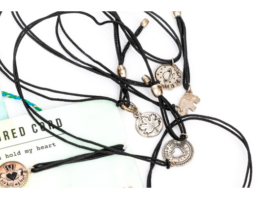 Alex + Ani Collection Of Pull Cord Bracelets, Including Kindred Cord And Precious Threads Styles