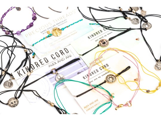 Alex + Ani Collection Of Pull Cord Bracelets, Including Kindred Cord And Precious Threads Styles