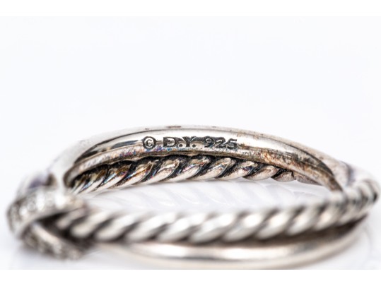 David Yurman Sterling Silver And Diamond 