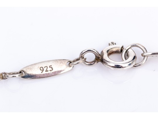 Tiffany & Co. Sterling Silver Elsa Peretti Large Script 